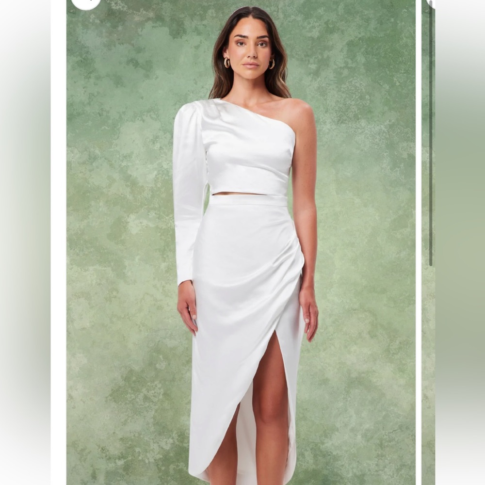 Elliatt Eva Top and Skirt - White